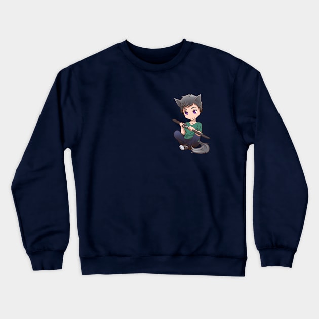 Chibi Robert Crewneck Sweatshirt by ReplayComic